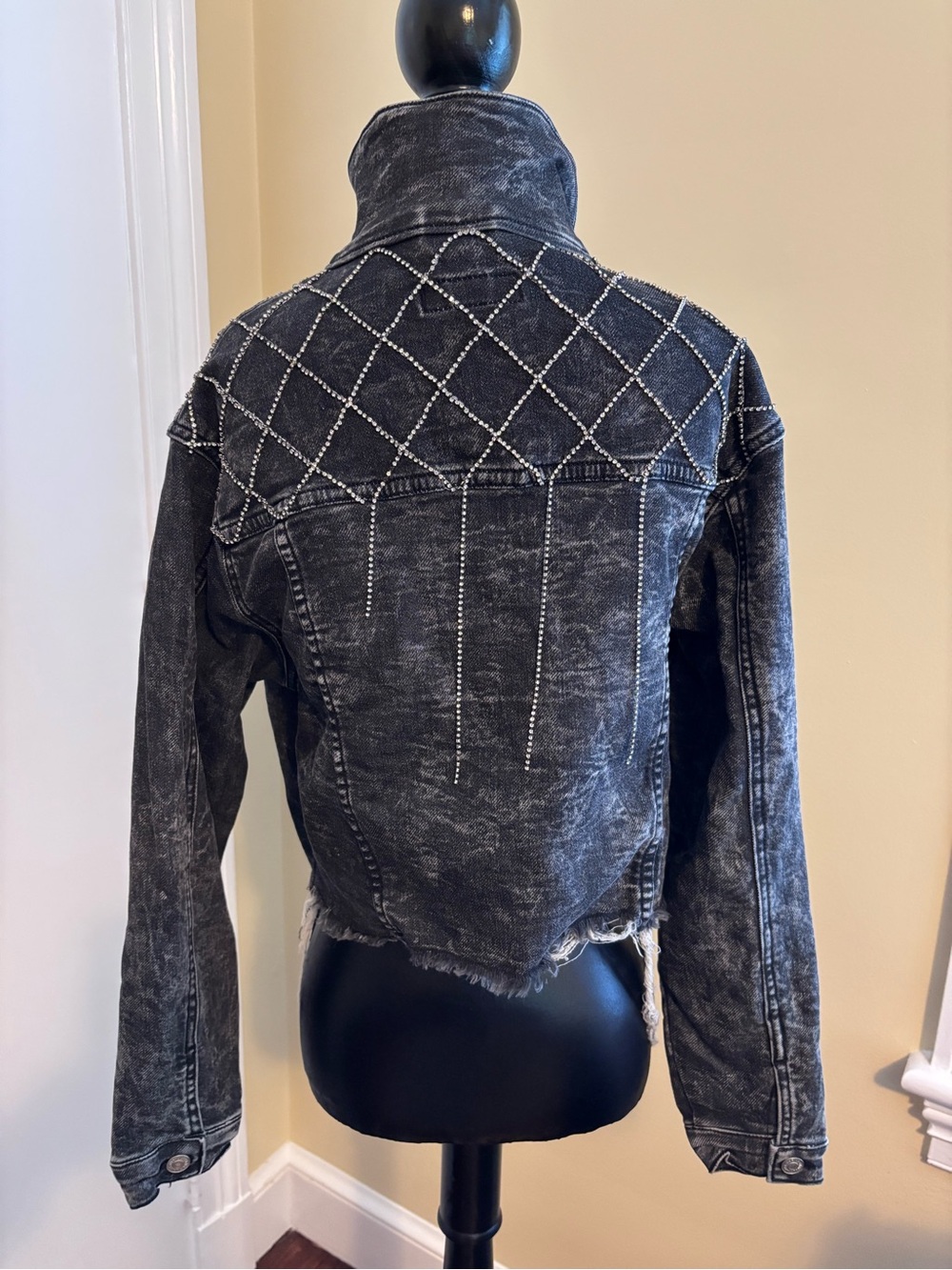 THRILL JEANS Blue Jean  Jacket